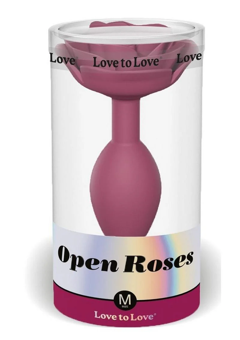Open Roses Silicone Anal Plug - Image 6