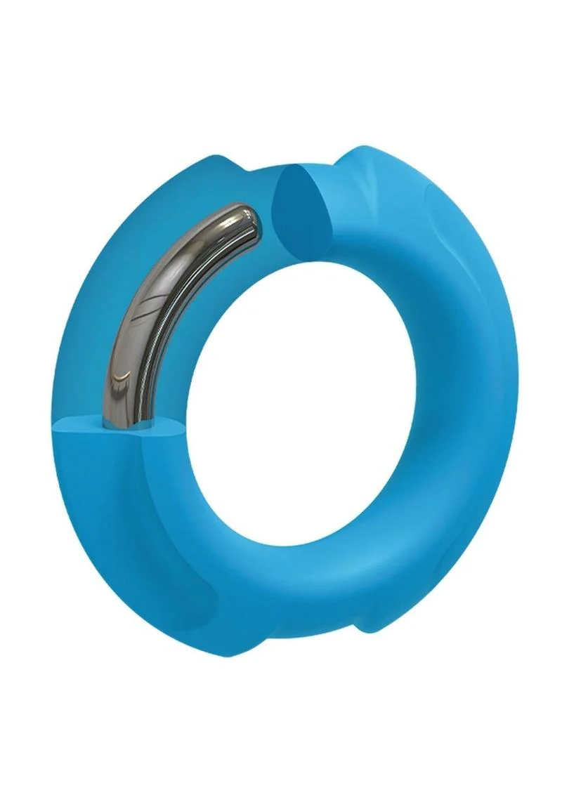 Optimale Flexisteel Soft Silicone with Inner Metal Core Cock Ring - Image 8