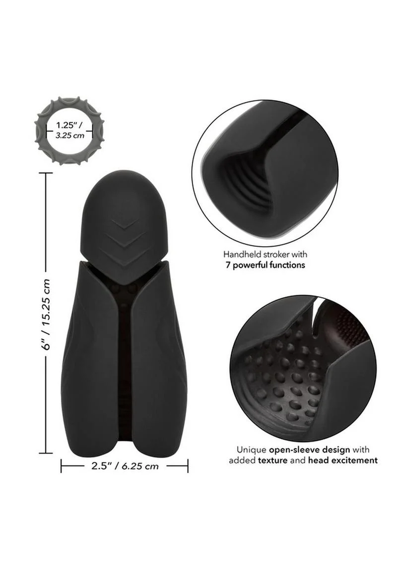 Optimum Power Elite Pro Stroker Silicone Rechargeable Masturbator - Image 2