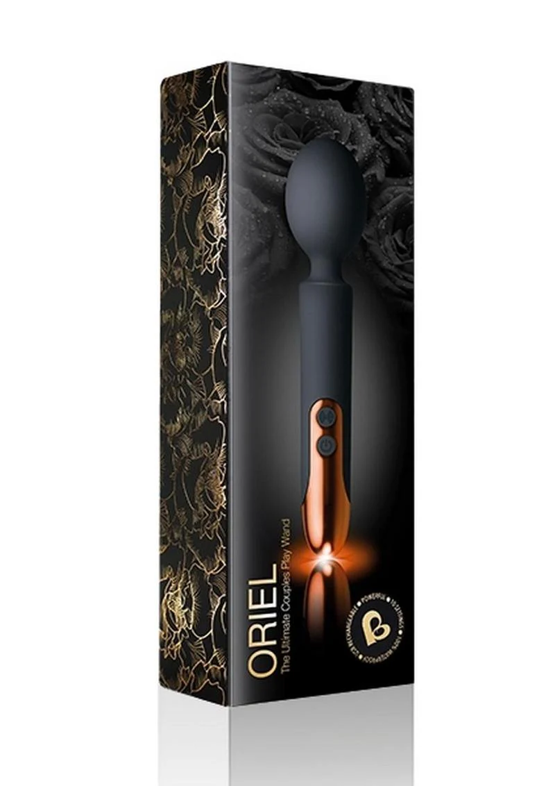 Oriel Rechargeable Silicone Wand Massager - Image 2