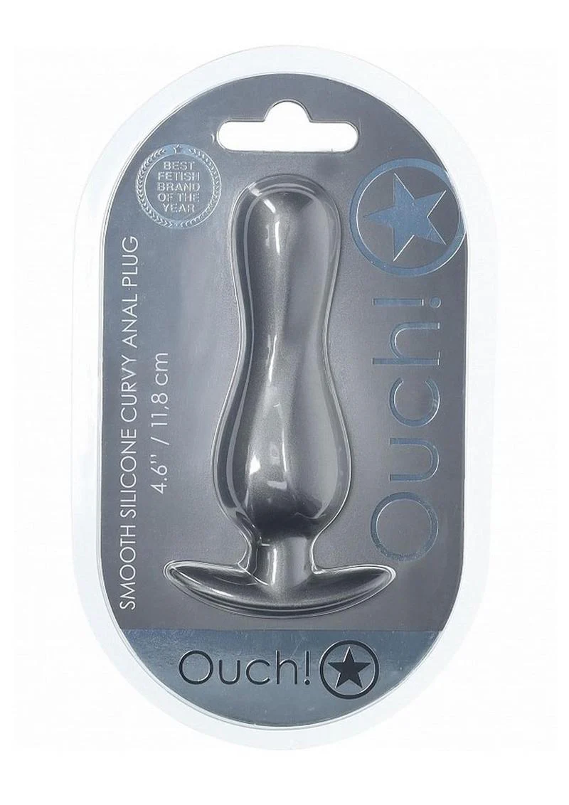 Ouch! Curvy Anal Plug Silicone - Image 2