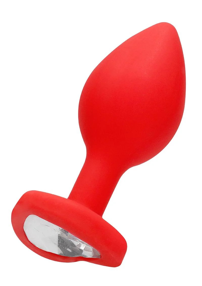 Ouch! Diamond Heart Butt Plug - Regular - Image 9