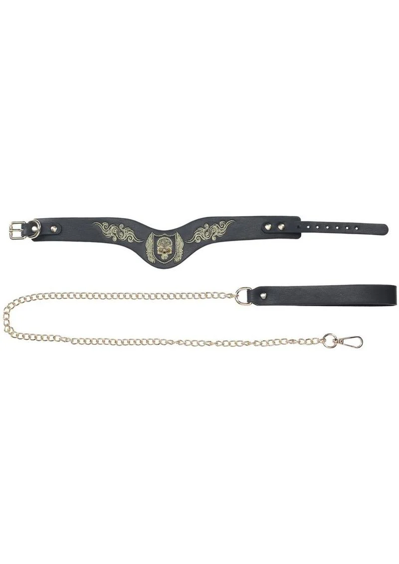 Ouch! London Collection Collar with Leash - Image 4