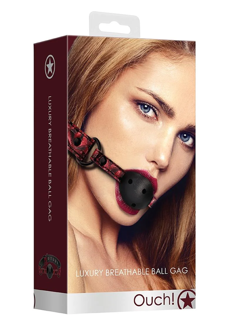 Ouch! Luxury Breathable Luxury Ball Gag - Image 4