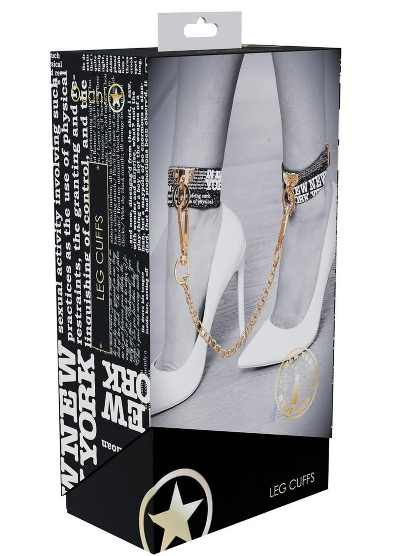 Ouch! Ny Collection Leg Cuffs - Image 3