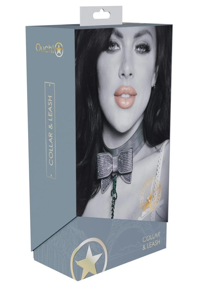 Ouch! Paris Collection Collar with Leash - Image 8