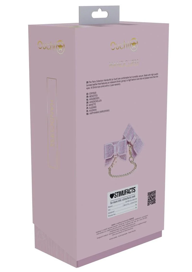 Ouch! Paris Collection Handcuffs - Image 3