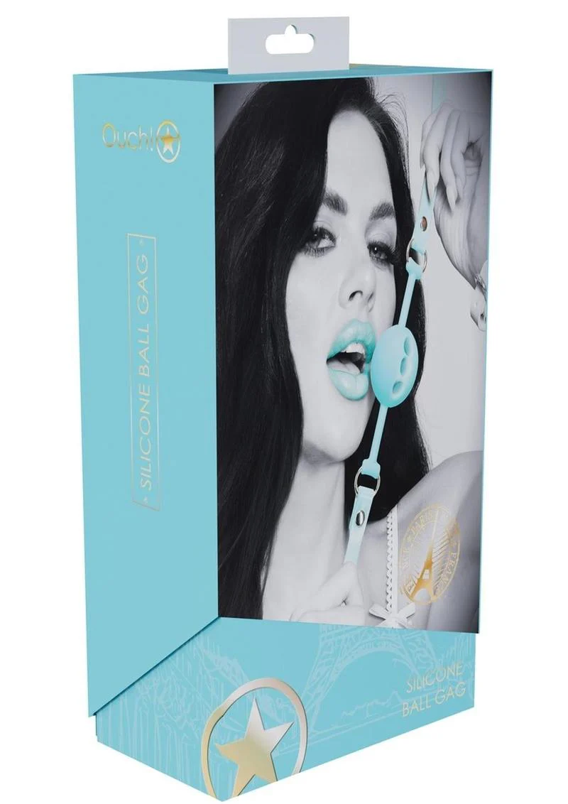 Ouch! Paris Collection Silicone Ball Gag - Image 6