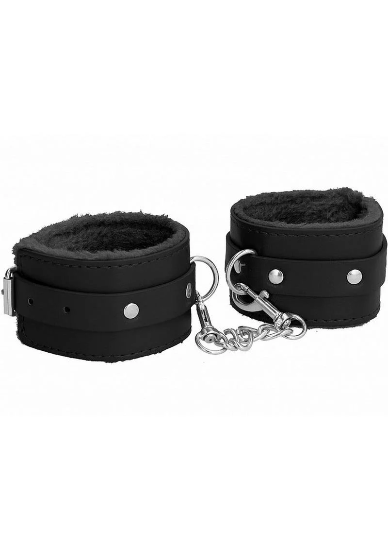Ouch! Plush Leather Ankle Cuff - Image 5