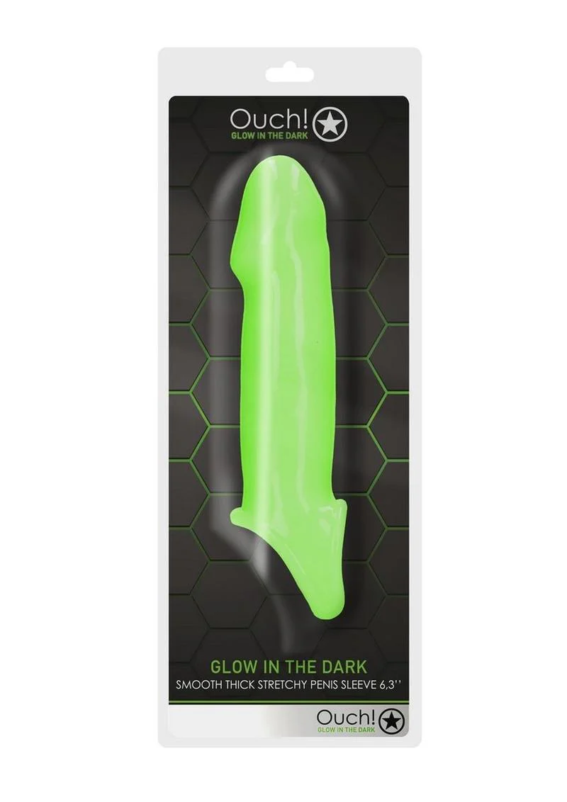 Ouch! Smooth Thick Stretchy Penis Sleeve - Image 3