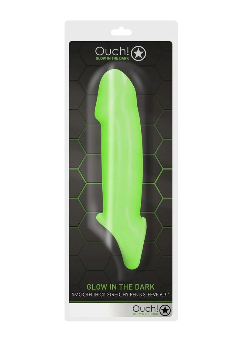Ouch! Smooth Thick Stretchy Penis Sleeve - Image 4