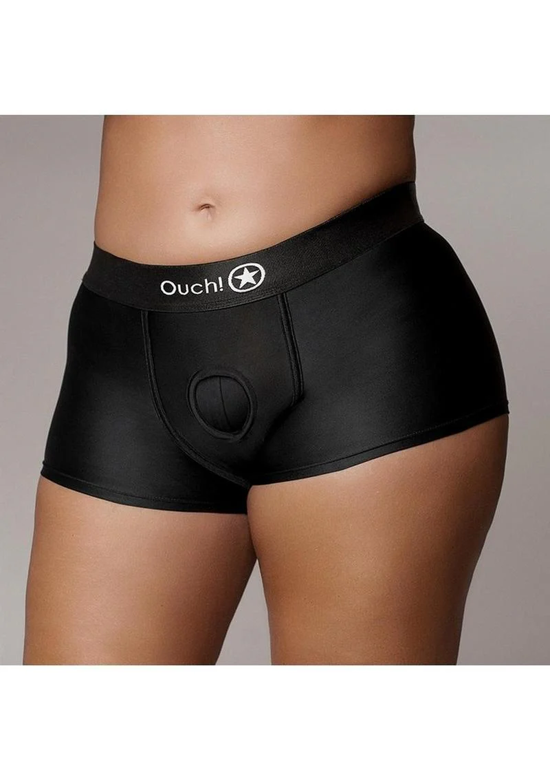 Ouch! Vibrating Strap-On Boxer Rechargeable - Image 9