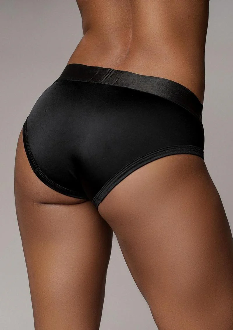 Ouch! Vibrating Strap-On High-Cut Brief Rechargeable - Image 6