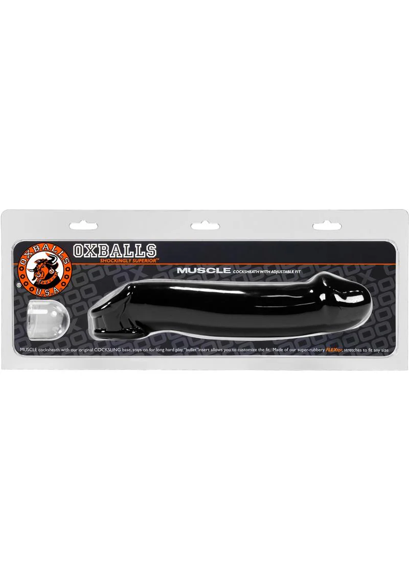 Oxballs Muscle Textured Cock Sheath Penis Extender - Image 3