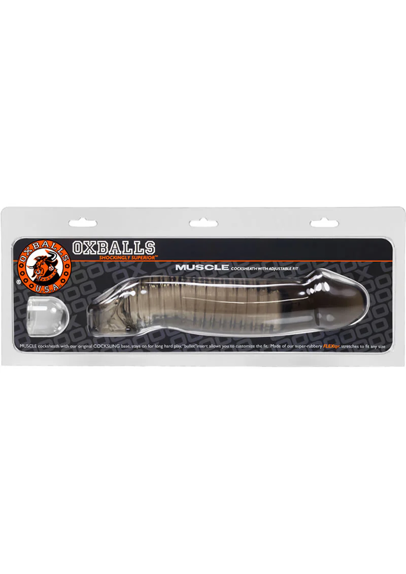 Oxballs Muscle Textured Cock Sheath Penis Extender - Image 7