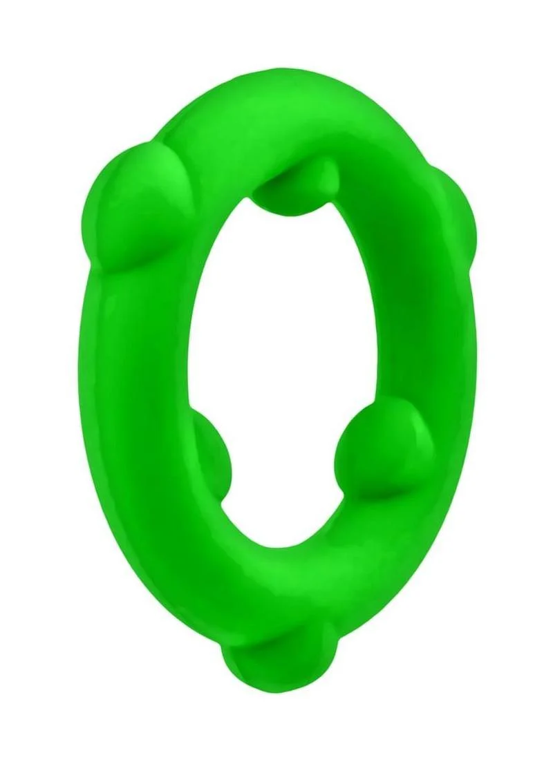Oxballs Spinner Single Silicone Cock Ring - Frog - Image 3