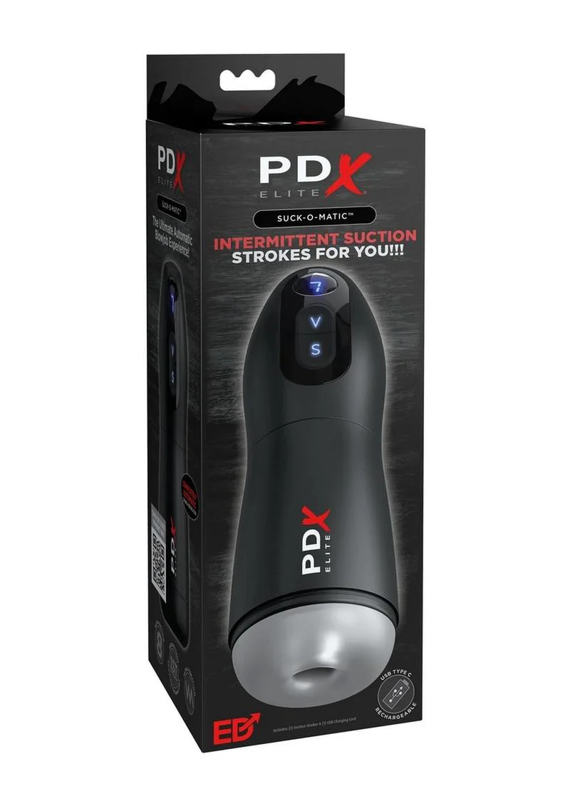 Pdx Elite Suck-O-Matic Rechargeable Masturbator