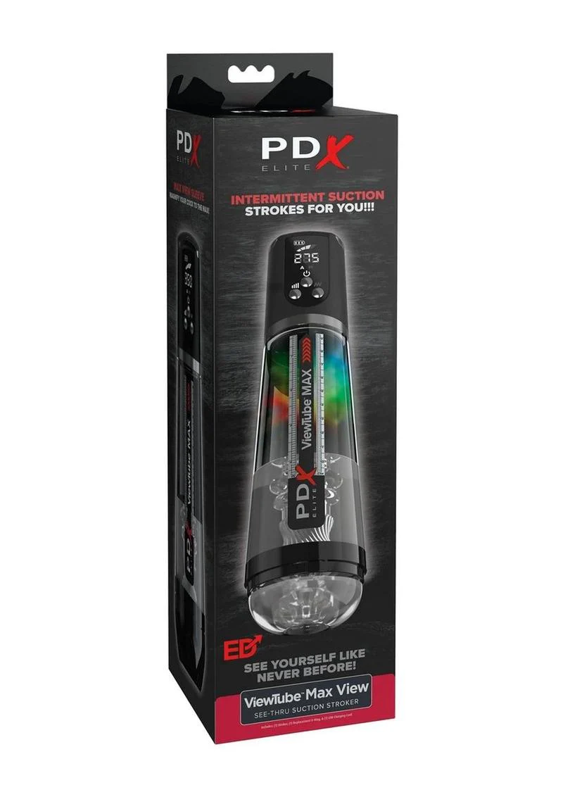 Pdx Elite Viewtube Max View Rechargeable Stroker - Image 2