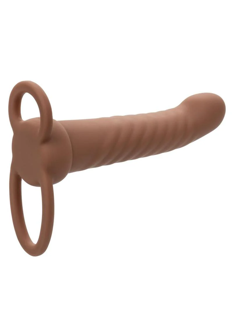 Performance Maxx Rechargeable Silicone Ribbed Dual Penetrator Extender - Image 7