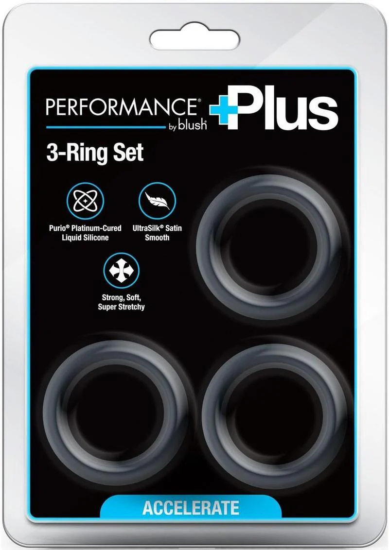 Performance Plus Accelerate Silicone Cock Ring - Image 2