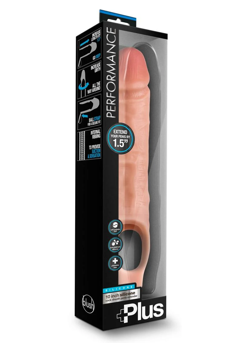 Performance Plus Silicone Cock Sheath Penis Extender - Image 3
