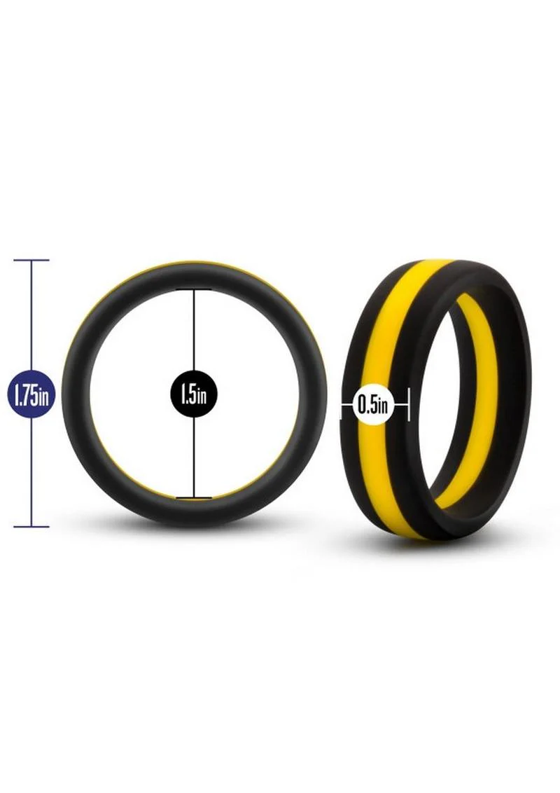 Performance Silicone Go Pro Cock Ring - Image 12