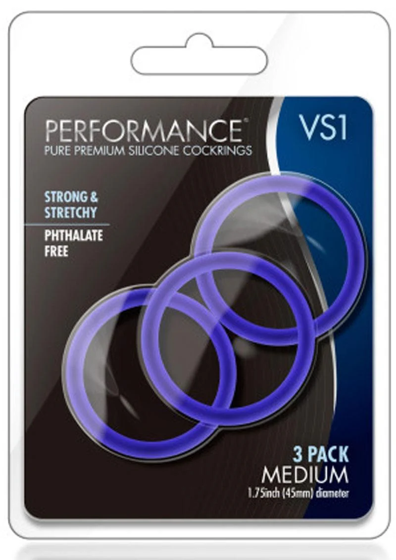 Performance Vs1 Pure Premium Silicone Cock Rings - Image 7