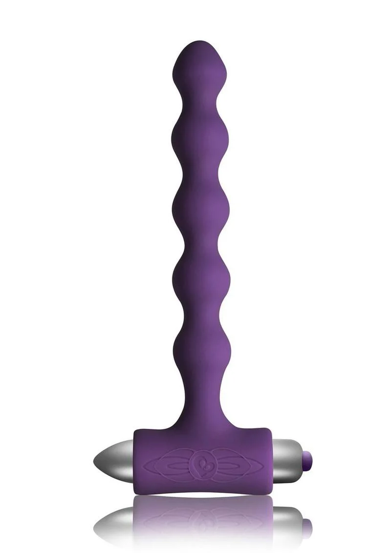 Petite Sensations Pearls Silicone Vibrating Anal Beads - Image 3