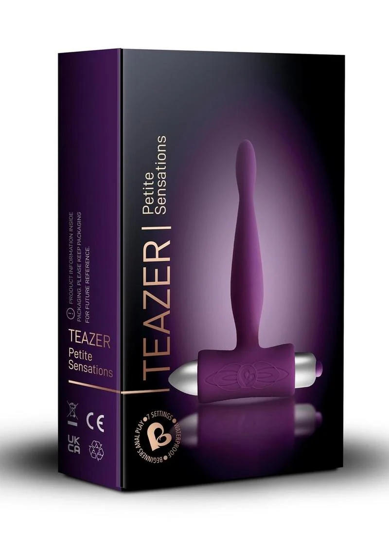 Petite Sensations Teazer Silicone Vibrating Anal Stimulator - Image 2