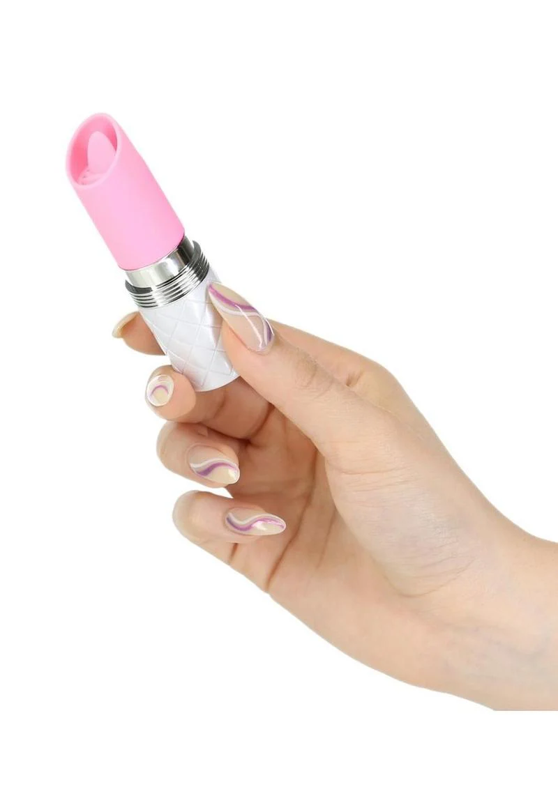 Pillow Talk Lusty Luxurious Rechargeable Silicone Flickering Massager - Image 4