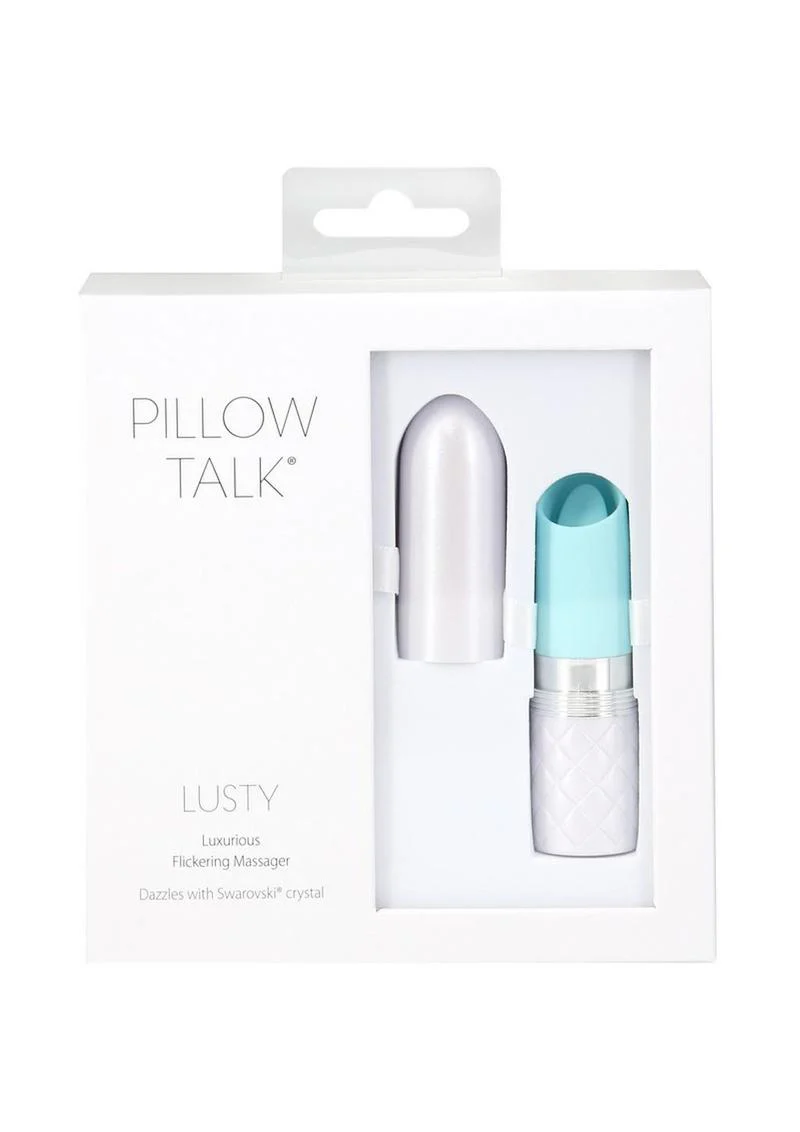 Pillow Talk Lusty Luxurious Rechargeable Silicone Flickering Massager - Image 5
