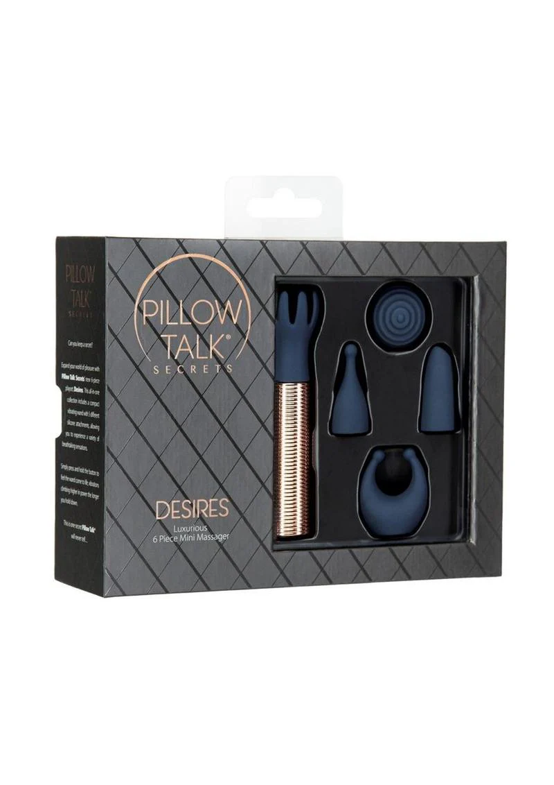 Pillow Talk Secrets Desires Rechargeable Silicone Bullet