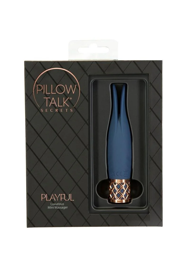 Pillow Talk Secrets Playful Rechargeable Silicone Massager - Image 4