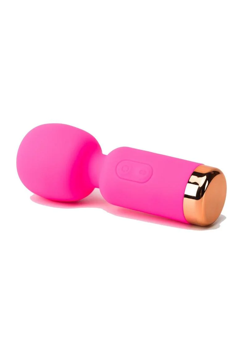 Pink Pussycat Vibrating Pocket Wand Rechargeable Massager - Image 3