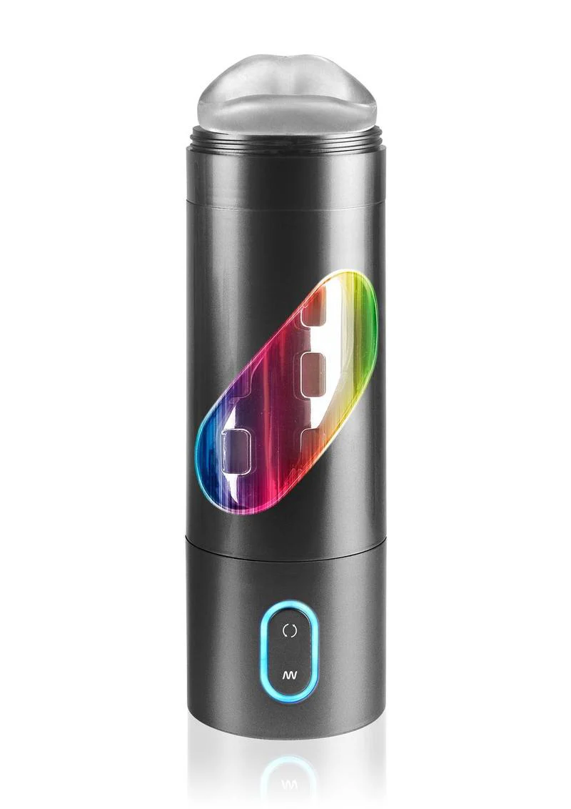 Pipedream Extreme Toyz Rechargeable Roto-Bator Mouth Masturbator - Mouth - Image 3