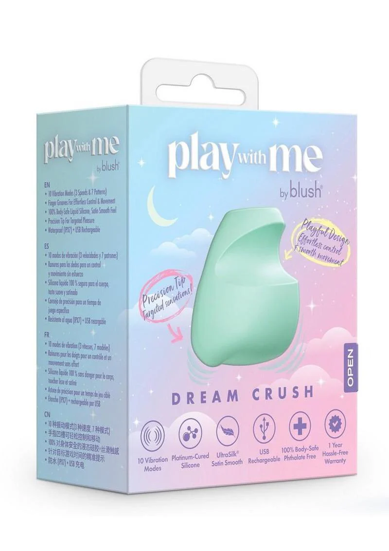 Play with Me Dream Crush Rechargeable Silicone Stimulator - Image 2