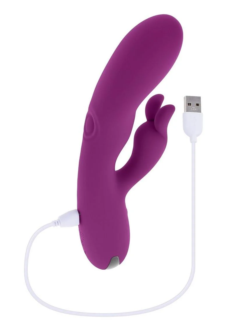 Playboy Busy Bunny Rechargeable Silicone Rabbit Vibrator - Image 4