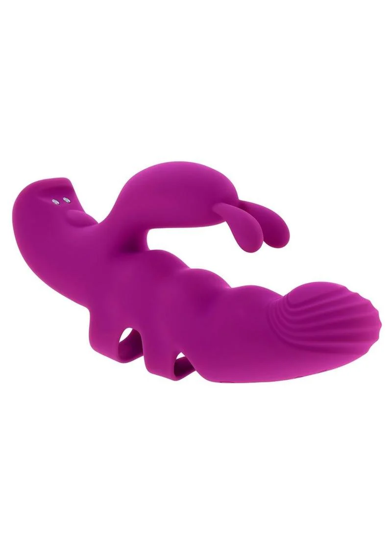 Playboy Lend A Hand Rechargeable Silicone Finger Vibrator - Image 4