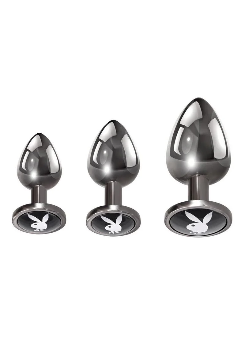 Playboy Pleasure 3 Ways Metal Anal Training Kit - Image 4