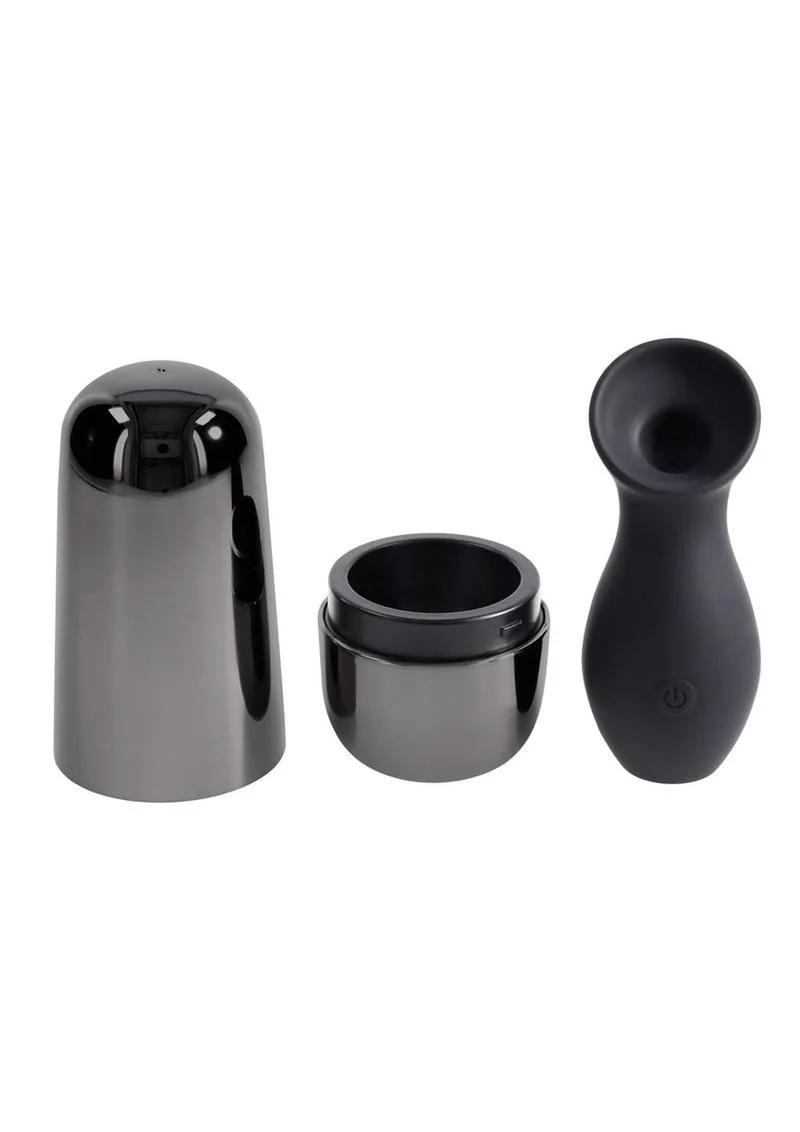 Playboy The Jet Set Sucking Rechargeable Silicone Clitoral Stimulator - Image 2