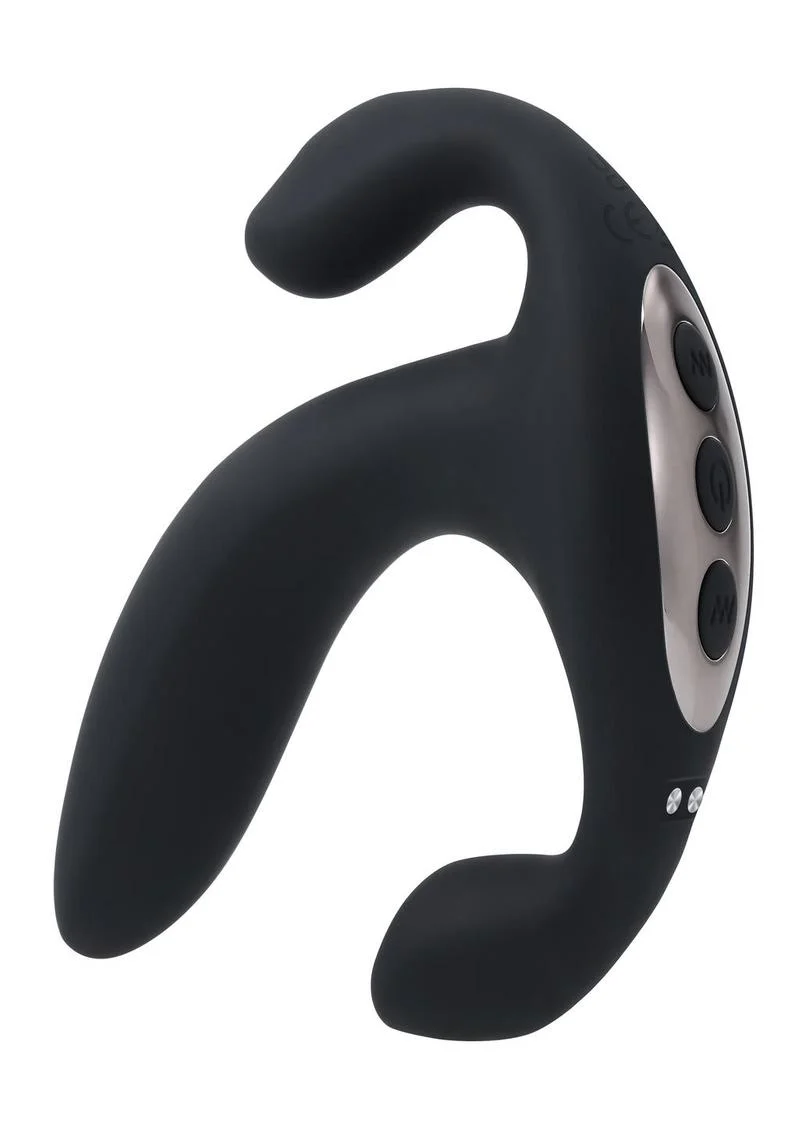 Playboy Triple Threat Rechargeable Silicone Multi Vibrator - Image 2