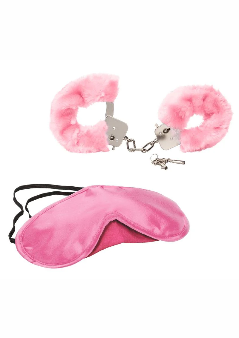 Pleasure Cuffs with Satin Mask - Image 3