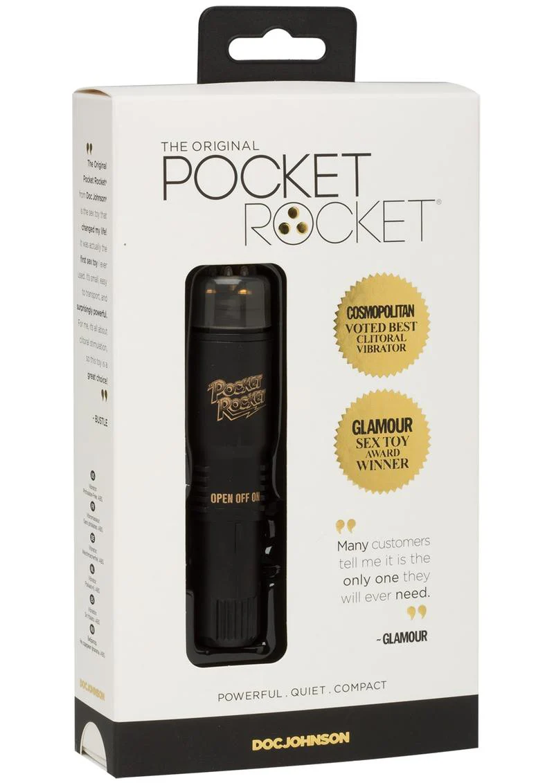 Pocket Rocket Limited Edition Mini Massager Velvet Touch - Image 3