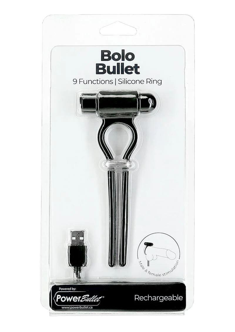 Powerbullet Bolo Bullet Silicone Rechargeable Penis Ring - Image 3