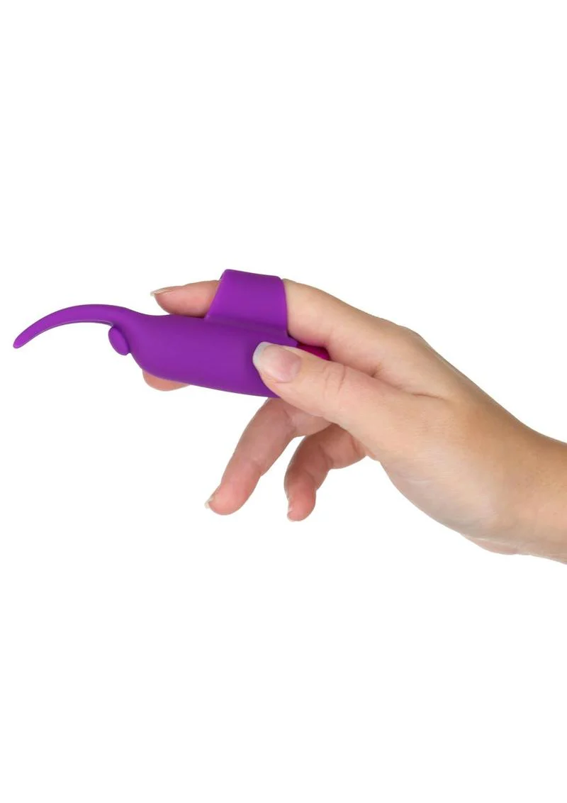Powerbullet Silicone Teasing Tongue with Mini Rechargeable Bullet - Image 6