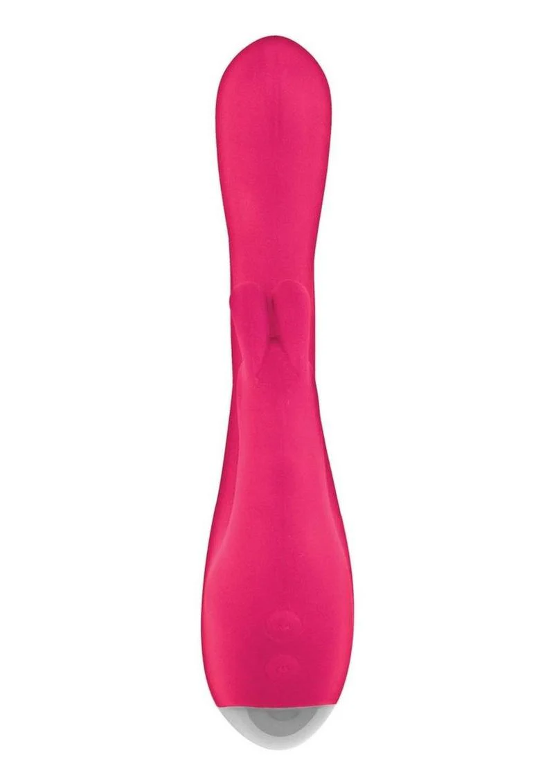 Princess Bunny Tickler Rechargeable Silicone Rabbit Vibrator - Image 4