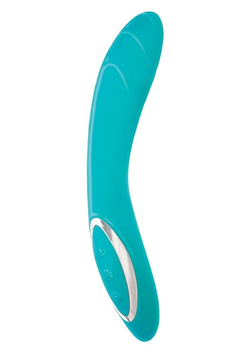 Princess Dynamic Heat Rechargeable Silicone Vibrator with Clitoral Stimulator - Image 4