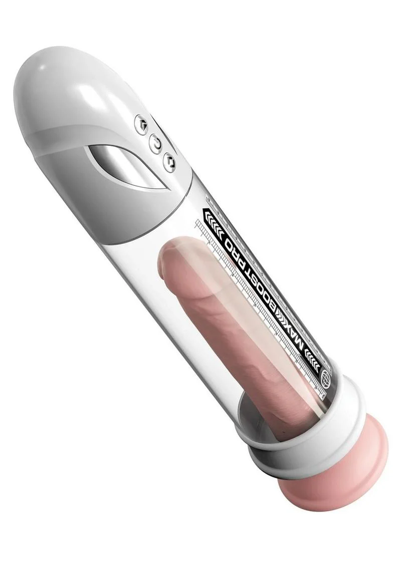 Pump Worx Max Boost Pro Flow Rechargeable Penis Pump - Image 4