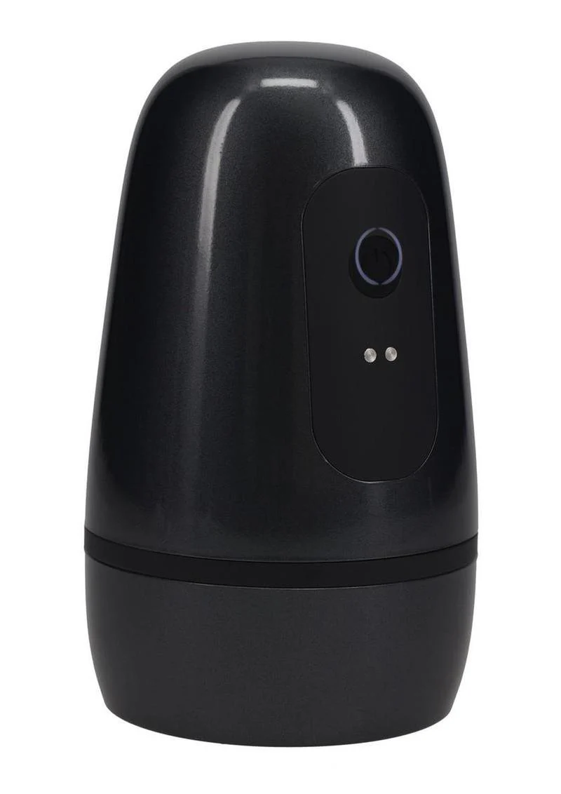 Pumped Vibrobator Pressure Suction 9 Function Vibrating Rechargeable Masturbator - Image 4