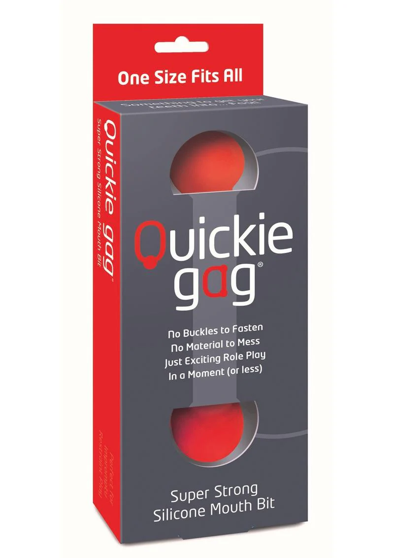 Quickie Gag Silicone Mouth Bit - Image 2